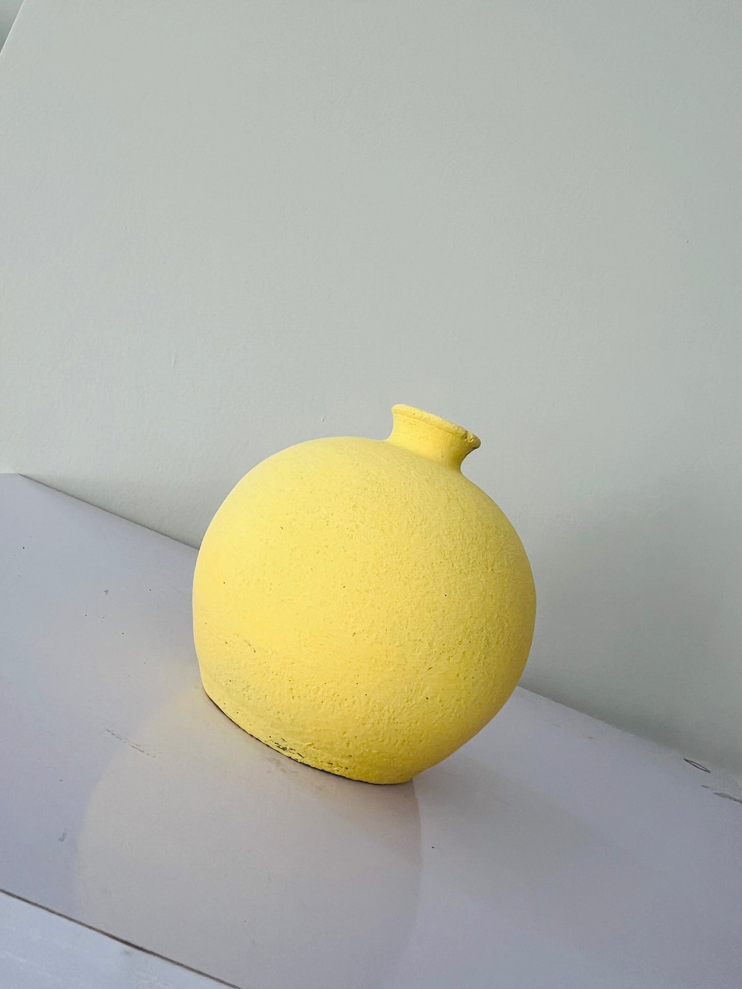 Tanga Yellow Decor Pot